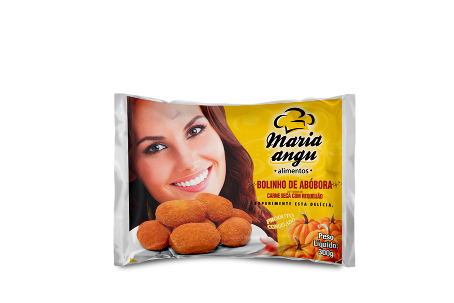 Bolinho de Abóbora com Carne Seca e Requeijão 300grs.