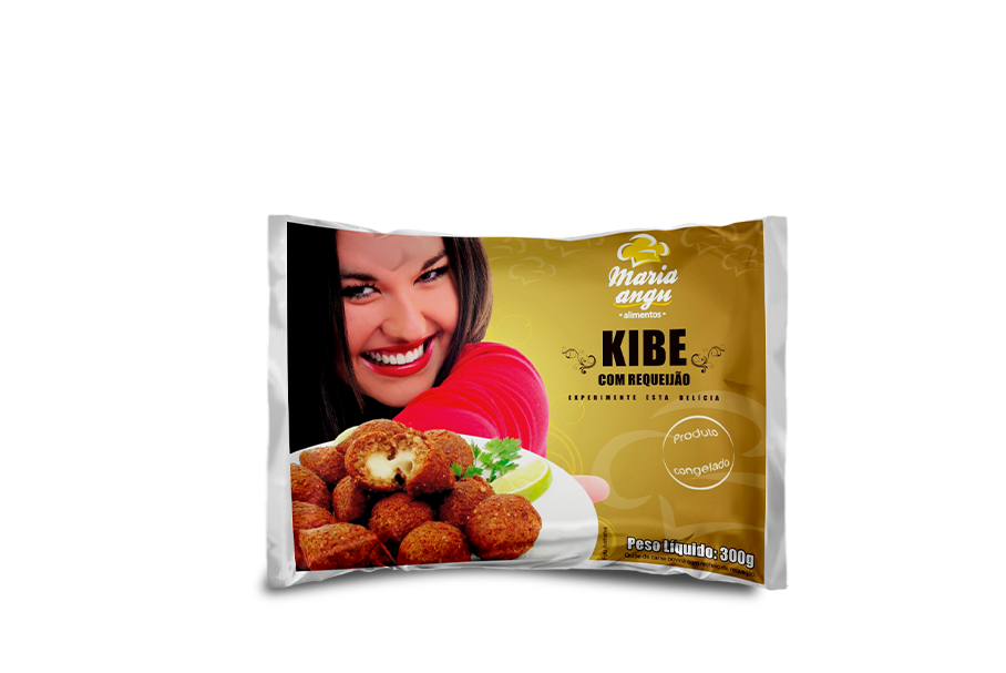 Quibe de Carne com Requeijão 300grs.