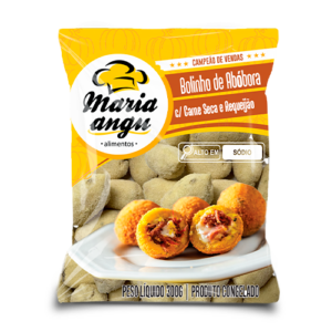 Bolinho de Abóbora com Carne Seca e Requeijão 300grs.