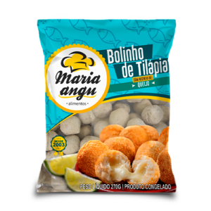 Bolinho de Tilápia com Queijo 500grs.