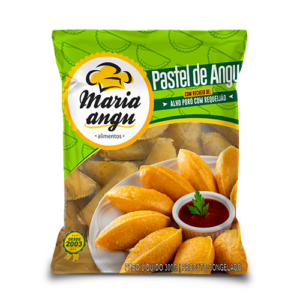 Pastel de Angu de Alho Poró com Requeijão 300g