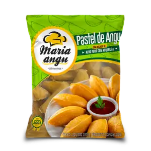 Pastel de Angu de Alho Poró com Requeijão 300g