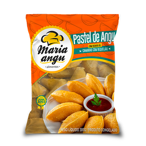 Pastel de Angu de Camarão com Requeijão 300g