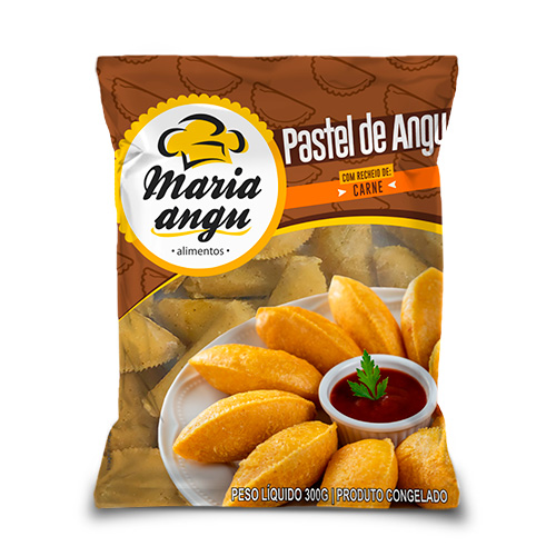 Pastel de Angu de Carne Bovina 300grs.