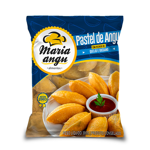 Pastel de Angu de Queijo e Orégano 300grs.