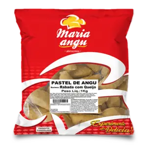 PASTEL DE ANGU DE RABADA COM QUEIJO 1KG PCT