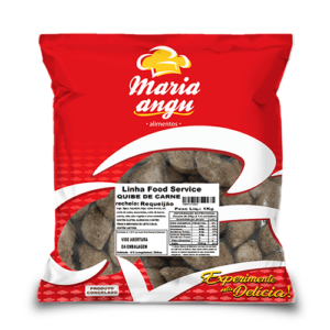 Quibe de Carne com Requeijão 1Kg - Contém aprox. 50 unid.